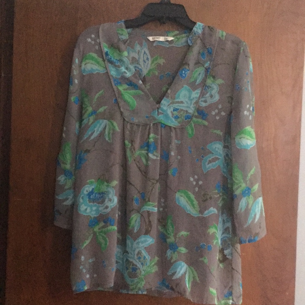 Sheer Blouse & Cami